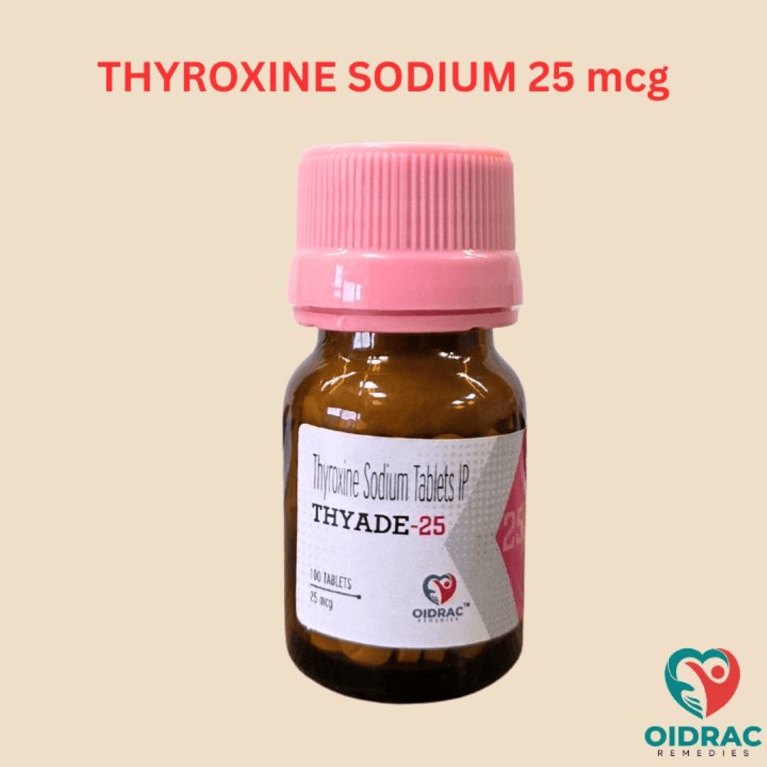 THYROXINE SODIUM 25 mcg TABLET