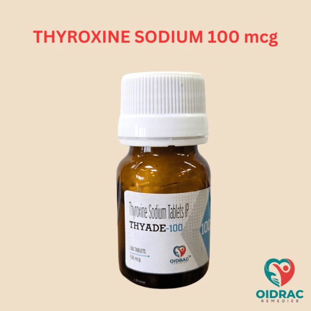 THYROXINE SODIUM 100 mcg TABLET